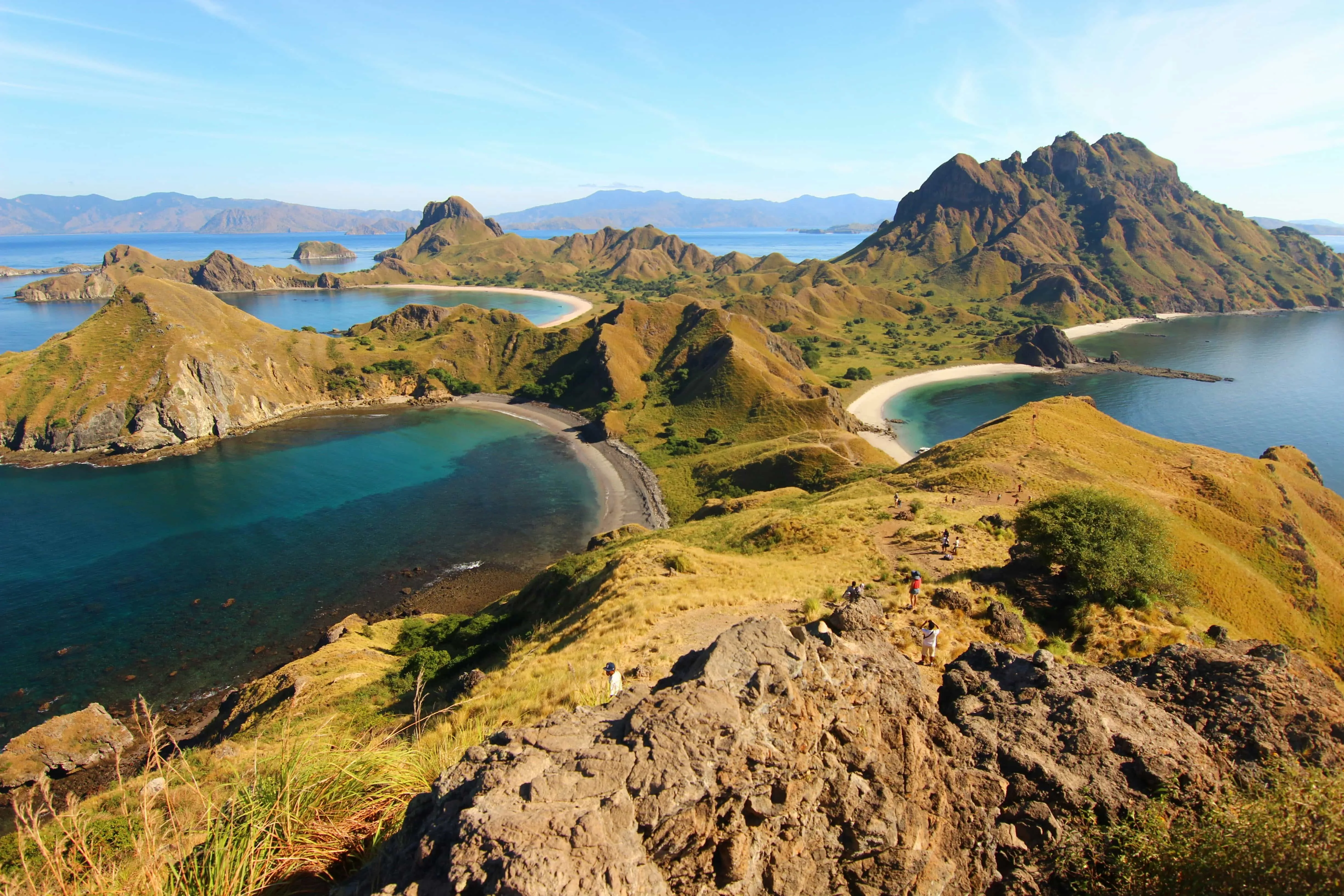 Padar viewpoints, Komodo · Indonesia