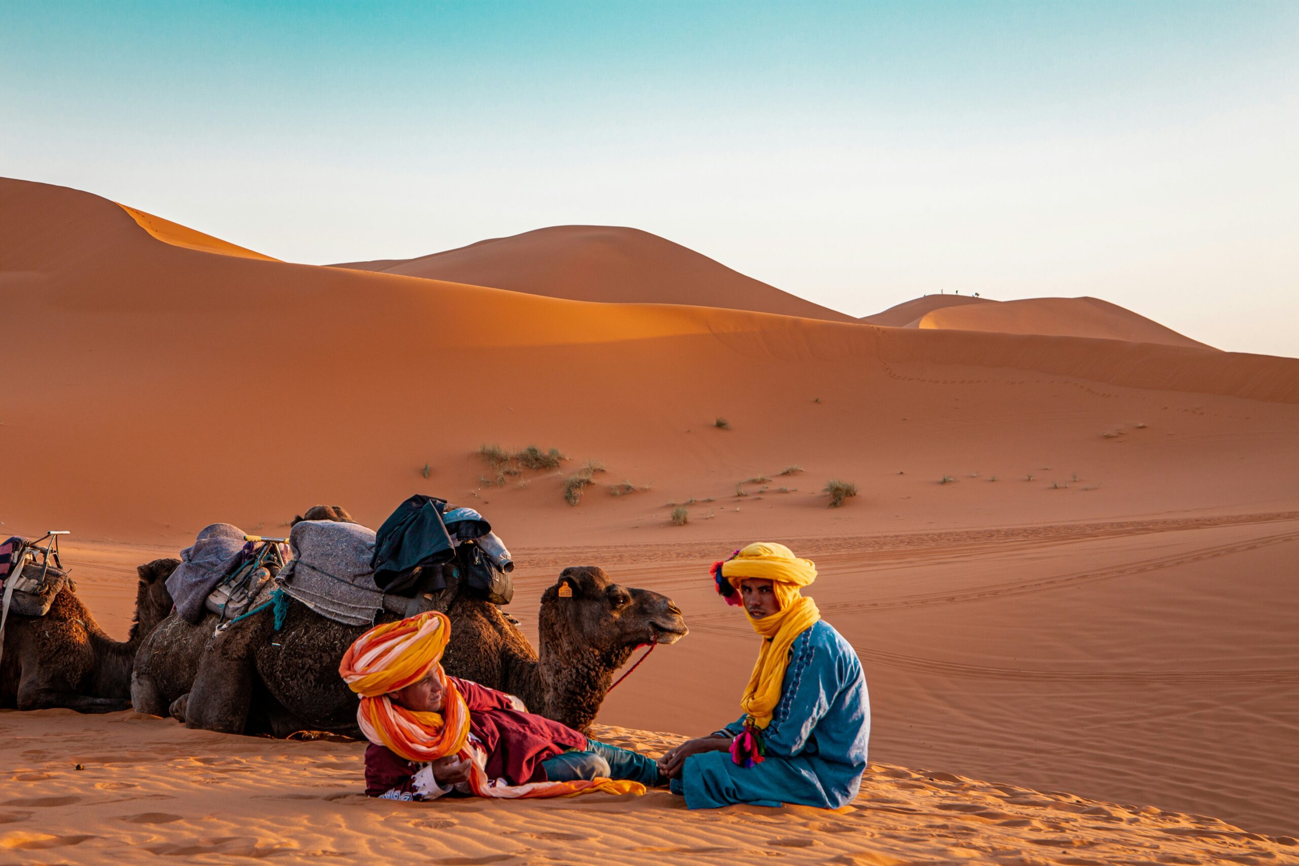 Ruta de Tánger a Marrakech: dunas de Erg Chebbi al amanecer