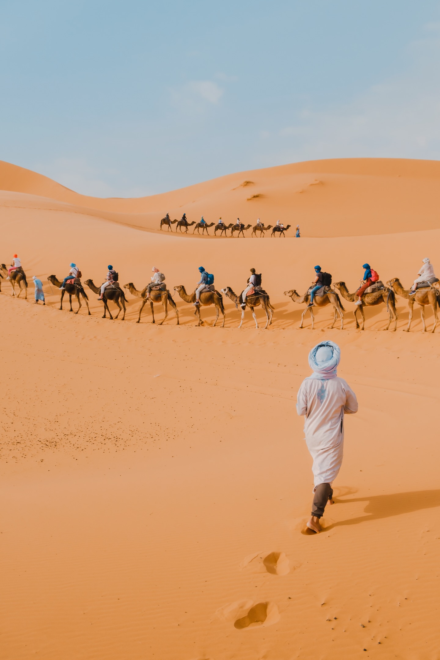 Ruta de Marrakech al desierto: dunas de Erg Chebbi al amanecer